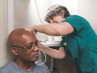 Hearing exam 